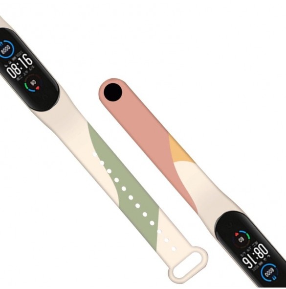 Armband Moro Armband för Xiaomi Mi Band 4 / Mi Band 3 Silikonrem Camo Watch Armband (5)