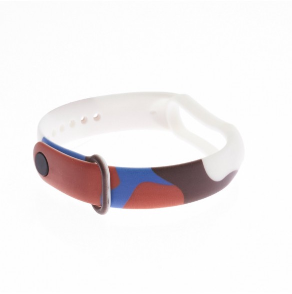 Armband Moro Armband för Xiaomi Mi Band 4 / Mi Band 3 Silikonrem Camo Watch Armband (8)