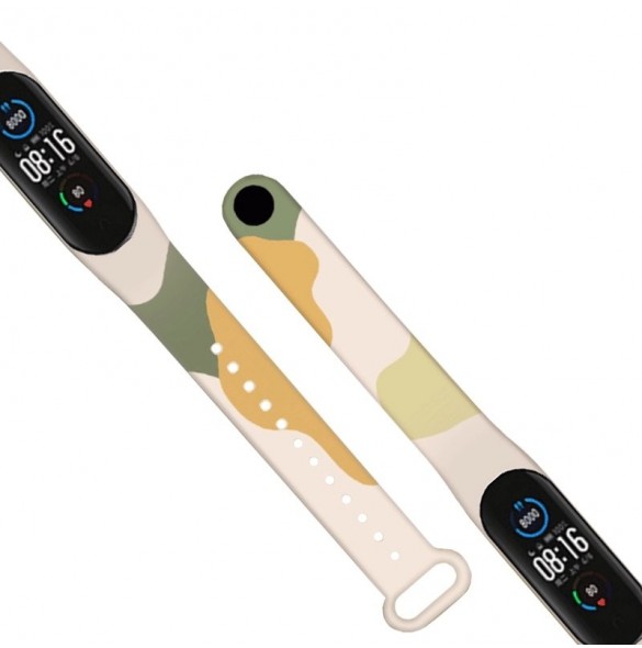 Strap Moro Armband för Xiaomi Mi Band 4 / Mi Band 3 Silikonrem Camo Watch Armband (10)