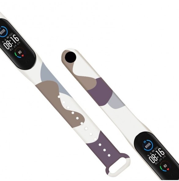 Strap Moro Armband för Xiaomi Mi Band 4 / Mi Band 3 Silikonrem Camo Watch Armband (16)