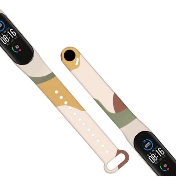 Strap Moro Armband för Xiaomi Mi Band 6 / Mi Band 5 Silikonrem Camo Watch Armband (7)