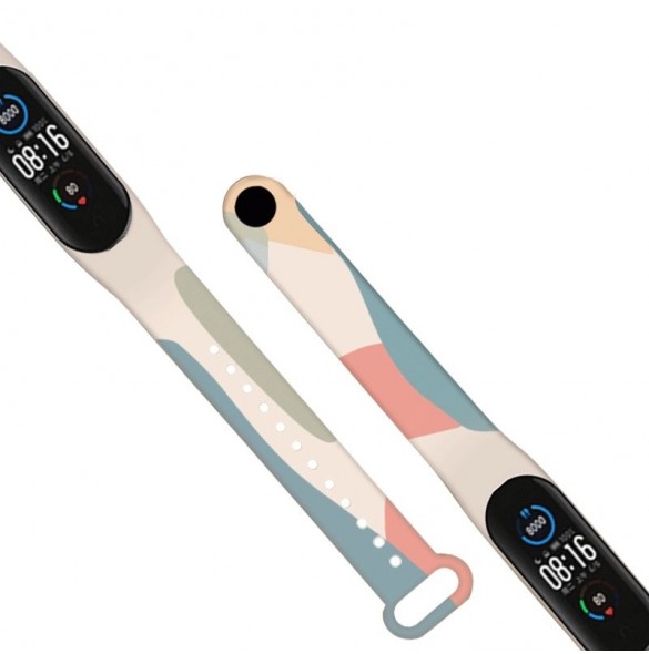 Strap Moro Armband för Xiaomi Mi Band 6 / Mi Band 5 Silikonrem Camo Watch Armband (11)