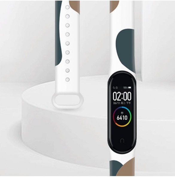 Strap Moro Armband för Xiaomi Mi Band 6 / Mi Band 5 Silikonrem Camo Watch Armband (13)