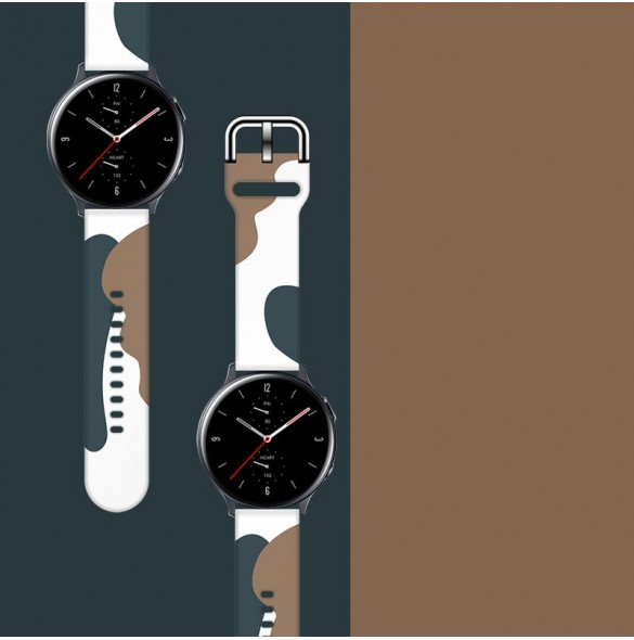 Armband Moro Band för Samsung Galaxy Watch 42 mm Silikonrem Camo Watch Armband (1)