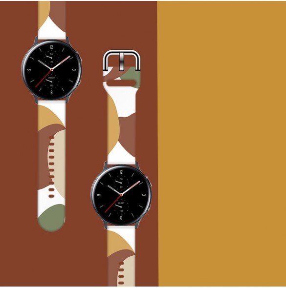 Armband Moro Band för Samsung Galaxy Watch 46 mm Silikonarmband Armbandsmönster 4