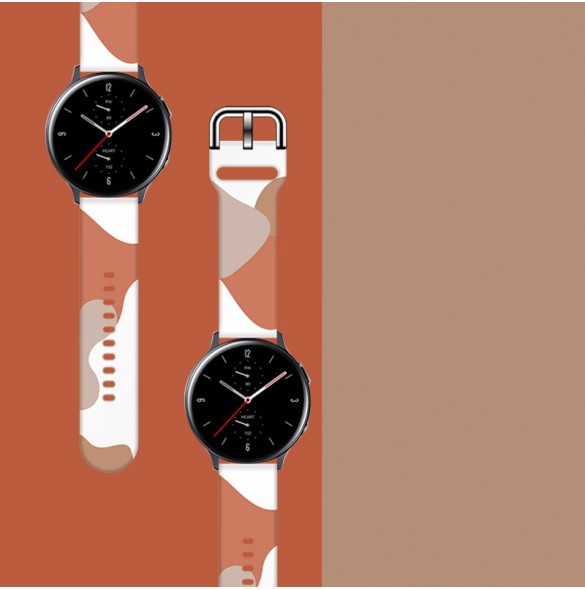 Armband Moro Band för Samsung Galaxy Watch 46 mm Silikonarmband Armbandsmönster 5