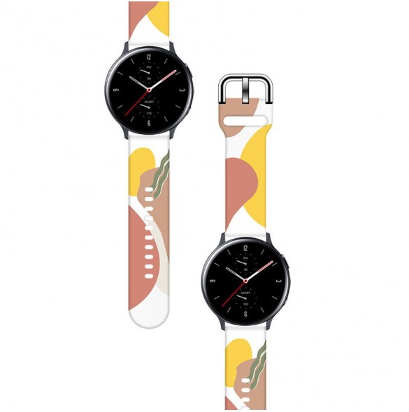 Armband Moro Band för Samsung Galaxy Watch 46 mm Silikonarmband Armbandsmönster 7