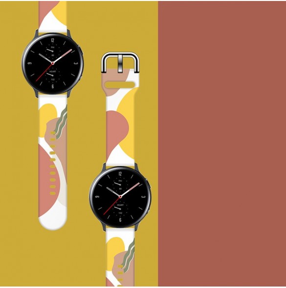 Armband Moro Band för Samsung Galaxy Watch 46 mm Silikonarmband Armbandsmönster 7