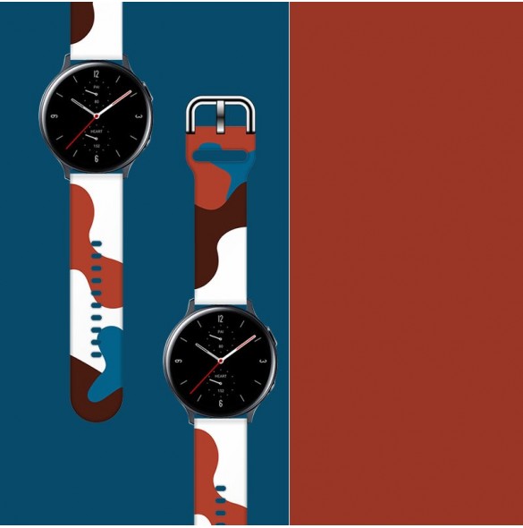 Armband Moro Band för Samsung Galaxy Watch 46 mm Silikonarmband Armbandsmönster 8