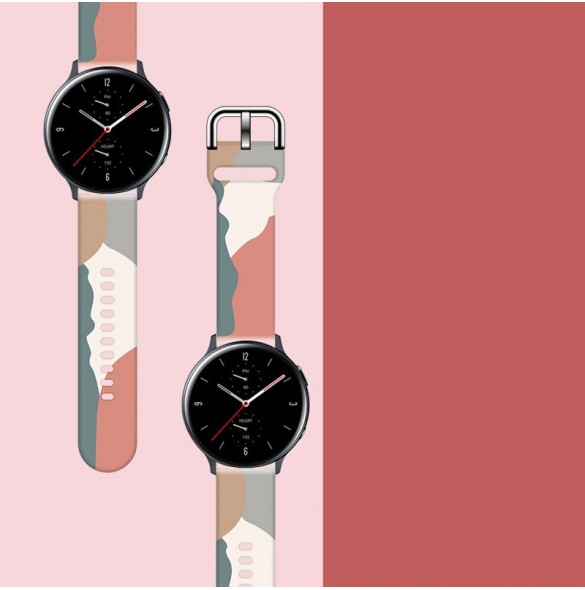 Armband Moro Band För Samsung Galaxy Watch 46mm Silikon Armband Klocka Armband Mönster 15
