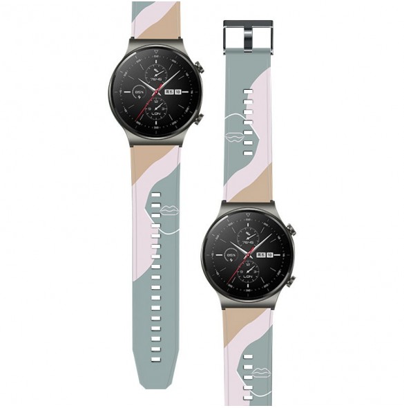 Armband Moro Band för Huawei Watch GT2 Pro Silikonrem Camo Watch Armband (1)