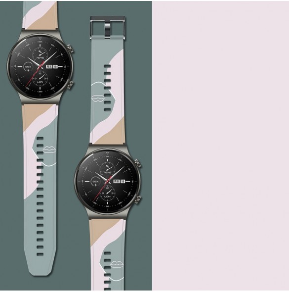 Armband Moro Band för Huawei Watch GT2 Pro Silikonrem Camo Watch Armband (1)