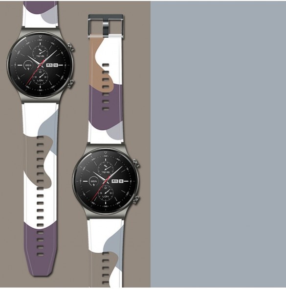 Armband Moro Band för Huawei Watch GT2 Pro Silikonrem Camo Watch Armband (10)