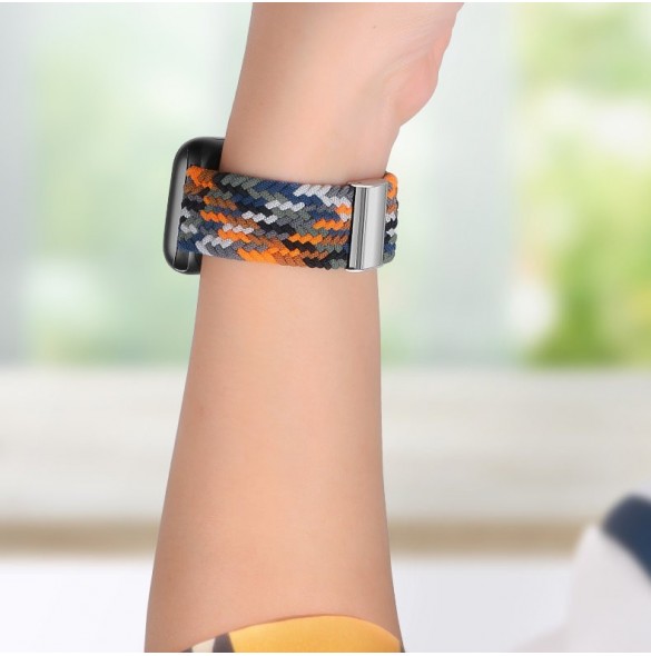 Band tygband för Watch Ultra / 9 / 8 / 7 / 6 / SE / 5 / 4 / 3 / 2 (49mm / 45mm / 44mm / 42mm) Flätat tygarmband Klocka Armban