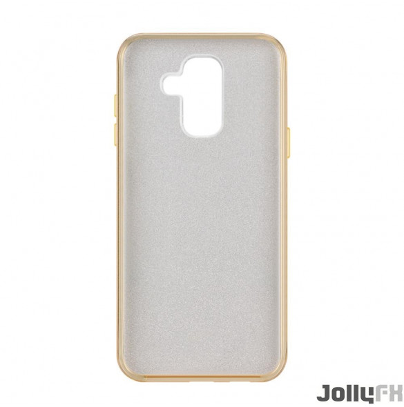 Gyllene och väldigt snygga fodral till Samsung Galaxy A6 Plus 2018 A605.