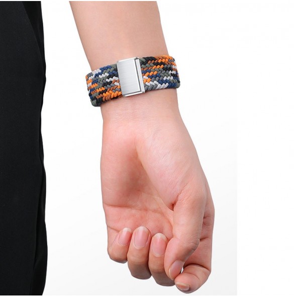 Band tygband för Watch Ultra / 9 / 8 / 7 / 6 / SE / 5 / 4 / 3 / 2 (49mm / 45mm / 44mm / 42mm) Flätat tygarmband Watch Armband