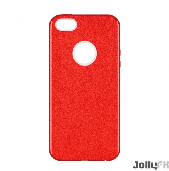 Rött och väldigt snyggt skydd för iPhone SE / 5S / 5.