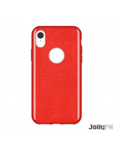 Rött och väldigt snyggt skydd till iPhone XR.