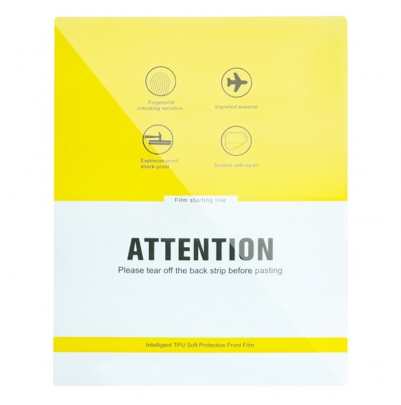 20 st. Hydrogelfolie för tabletten, självläkande för skärning med plotter (29 cm x 22,5 cm)