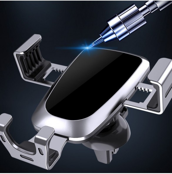 Gravity smartphone bilhållare, luftventil blå (YC08)