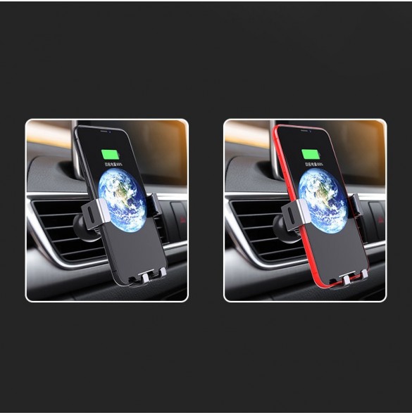 Gravity smartphone bilhållare, luftventil blå (YC08)