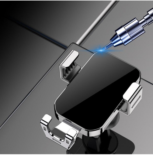 Gravity smartphone bilhållare för luftventil blå (YC12)