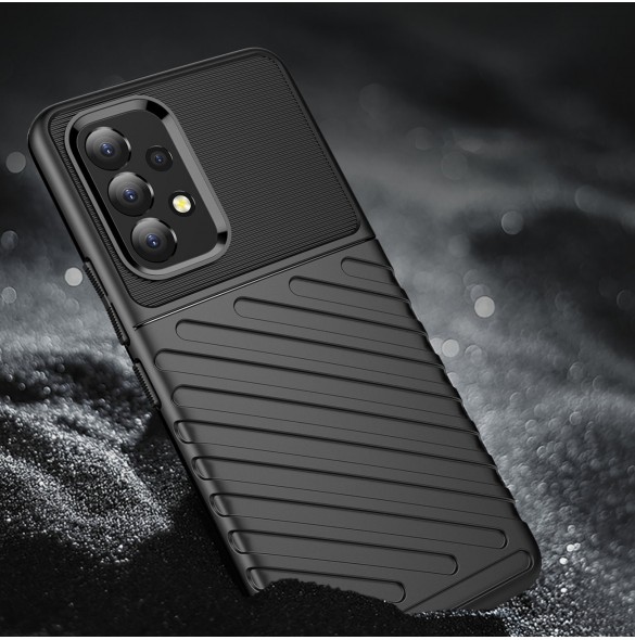 Thunder Case flexibelt pansarskal till Samsung Galaxy A53 5G svart