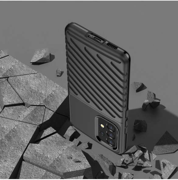 Thunder Case flexibelt pansarskal till Samsung Galaxy A53 5G svart