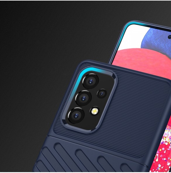 Thunder Case flexibelt pansarskal för Samsung Galaxy A53 5G blå