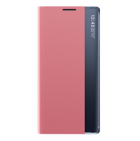 Nytt Sleep Case-fodral med stativfunktion för Samsung Galaxy A03s (166.5) rosa