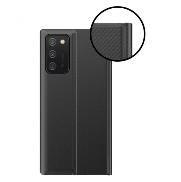 Nytt Sleep Case-fodral med stativfunktion för Samsung Galaxy A03s (166.5) blå