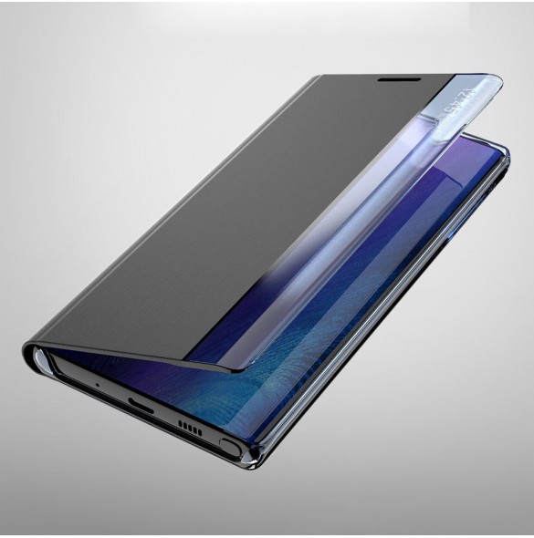 Nytt Sleep Case-fodral med stativfunktion för Samsung Galaxy A03s (166.5) blå