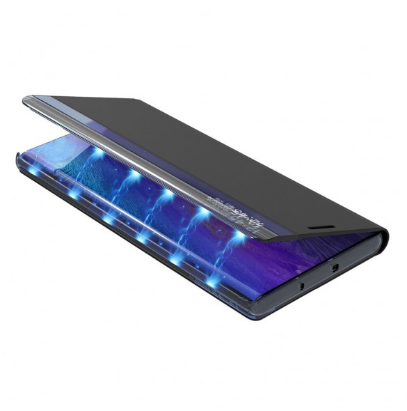 Nytt Sleep Case-fodral med stativfunktion för Samsung Galaxy A03s (166.5) blå