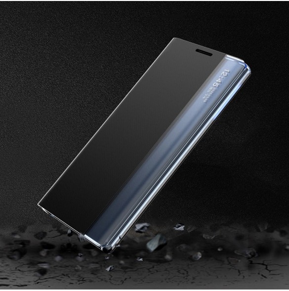 Nytt Sleep Case-fodral med stativfunktion för Samsung Galaxy A03s (166.5) blå