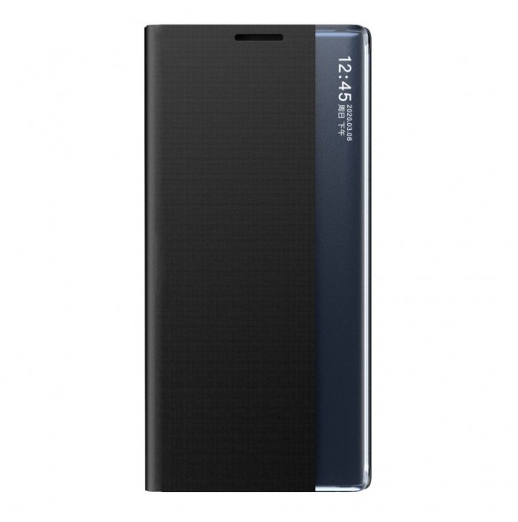 Nytt Sleep Case-fodral med stativfunktion för Samsung Galaxy A03s (166.5) svart