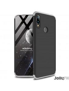 Svart-silver och mycket fint skydd för Xiaomi Redmi 7.