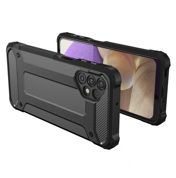 Hybrid Armor Case Tough Rugged Cover för Samsung Galaxy A33 5G svart