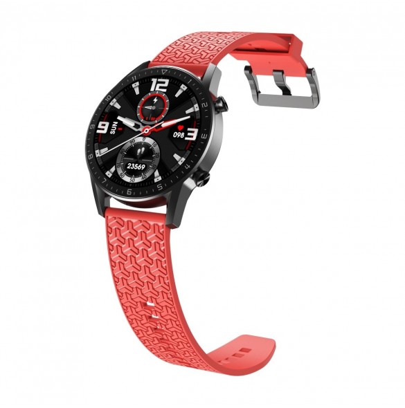Klockarmband Y-rem för Samsung Galaxy Watch 46 mm armband rött