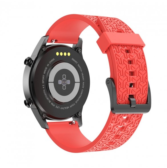 Klockarmband Y-rem för Samsung Galaxy Watch 46 mm armband rött