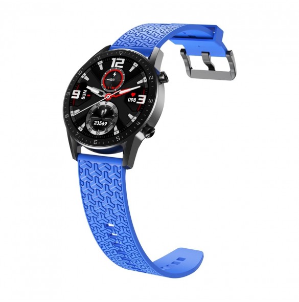 Klockarmband Y-rem för Samsung Galaxy Watch 46 mm armbandsurband blå