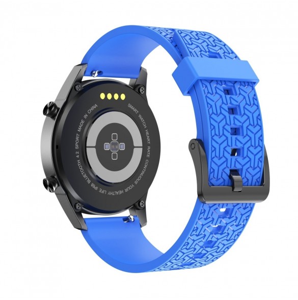 Klockarmband Y-rem för Samsung Galaxy Watch 46 mm armbandsurband blå