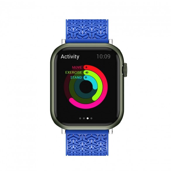 Klockarmband Y-armband för Apple Watch 7 / SE (41/40 / 38mm) klockband blå