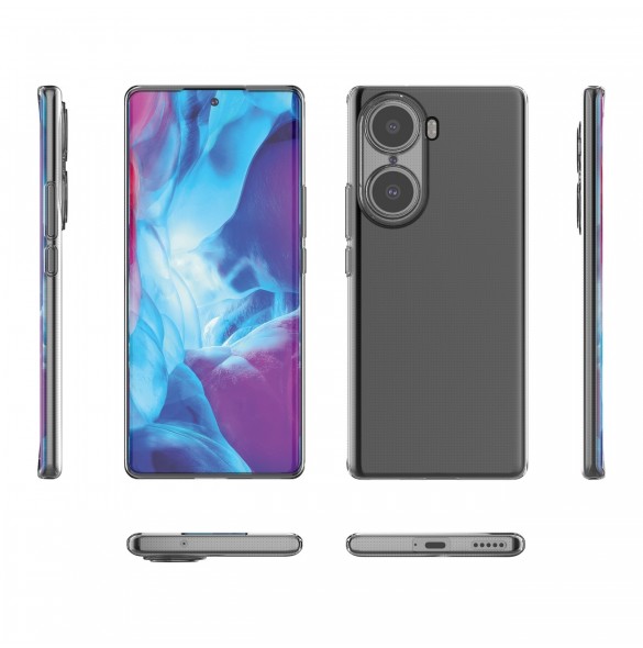 Ultra Clear 0,5 mm Honor 60 Pro gelöverdrag transparent