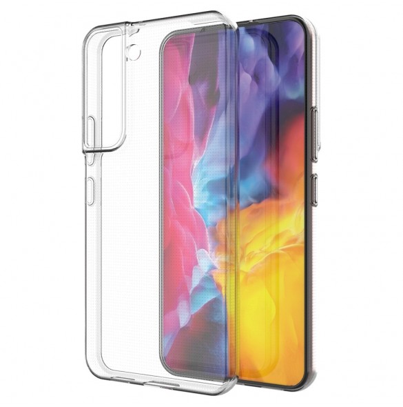 Gelhölje Ultra Clear 0,5 mm Samsung Galaxy S22 fodral genomskinligt
