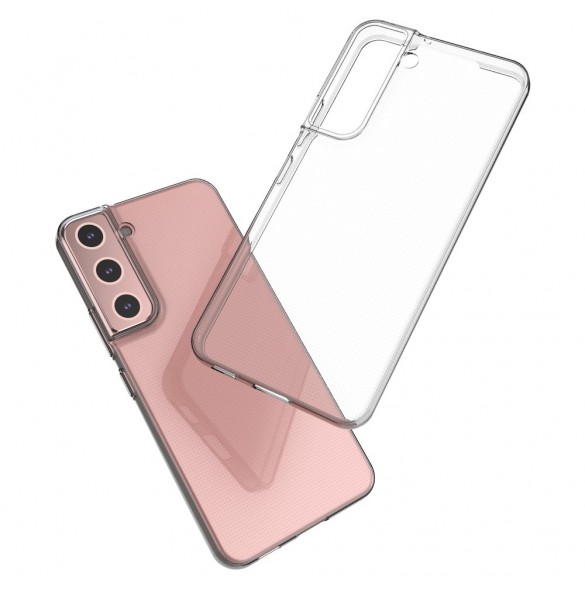 Gelhölje Ultra Clear 0,5 mm Samsung Galaxy S22 fodral genomskinligt