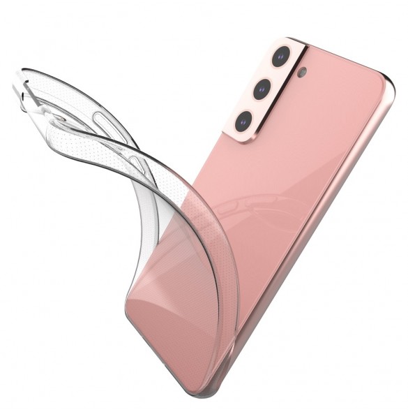 Gelhölje Ultra Clear 0,5 mm Samsung Galaxy S22 fodral genomskinligt