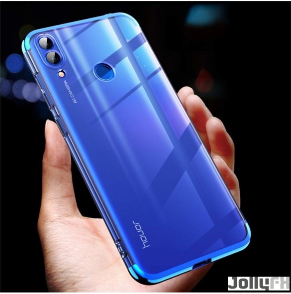 Blå och mycket fint skydd för Huawei P Smart 2019.