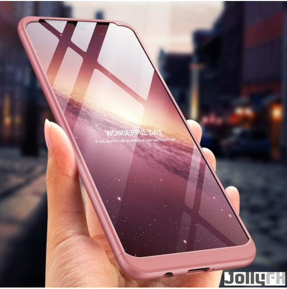 Rosa och mycket fint skydd för Huawei P30 Lite.