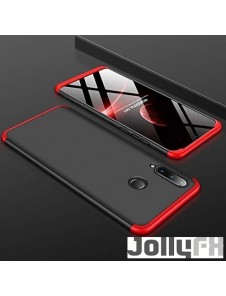 Svart-rött och mycket fint skydd för Huawei P30 Lite.