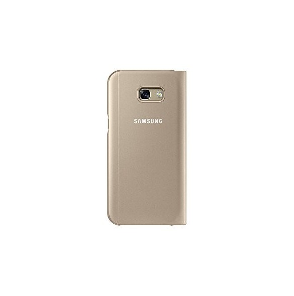 Samsung EF-CA520PFE S-View Case Vikbart Fodral Till Samsung A5 2017 - Guld
